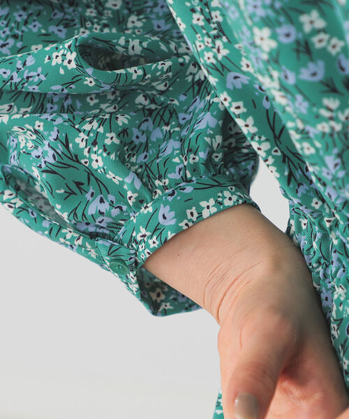 B:MING by BEAMS（ビーミングバイビームス）の「B:MING by BEAMS / フラワープリント ワンピース 22SS（ワンピース・レディース・ブラック系その他/グリーン系その他・SMALL/MEDIUM）」の17枚目の写真