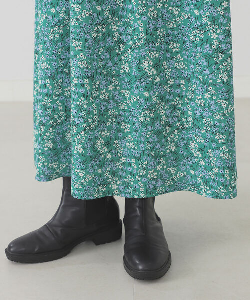 B:MING by BEAMS（ビーミングバイビームス）の「B:MING by BEAMS / フラワープリント ワンピース 22SS（ワンピース・レディース・ブラック系その他/グリーン系その他・SMALL/MEDIUM）」の13枚目の写真