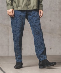 GLIMCLAP（グリムクラップ）の「mp9638-Leopard pattern printed denim pants デニムパンツ（デニムパンツ・メンズ）」