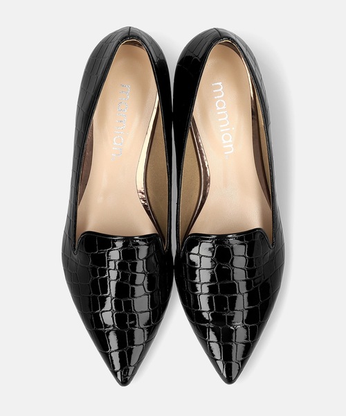 MAMIAN(マミアン)の「オペラ デザイン フラットシューズ(ローファー・レディース・ブラック系その他/レオパード/パイソン/ダークブラウン・24.5cm/25.0cm/23.0cm/24.0cm/22.5cm/23.5cm)」の22枚目の写真