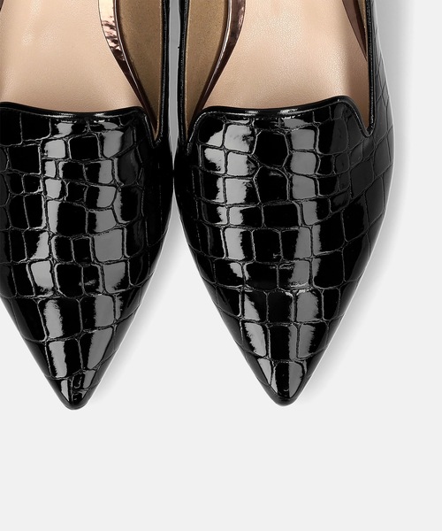 MAMIAN(マミアン)の「オペラ デザイン フラットシューズ(ローファー・レディース・ブラック系その他/レオパード/パイソン/ダークブラウン・24.5cm/25.0cm/23.0cm/24.0cm/22.5cm/23.5cm)」の21枚目の写真