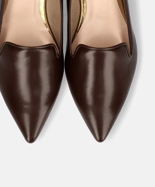 MAMIAN(マミアン)の「オペラ デザイン フラットシューズ(ローファー・レディース・ブラック系その他/レオパード/パイソン/ダークブラウン・24.5cm/25.0cm/23.0cm/24.0cm/22.5cm/23.5cm)」の16枚目の写真