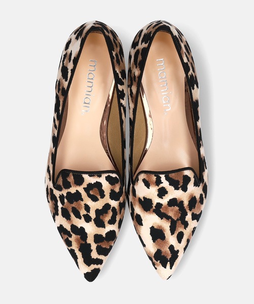 MAMIAN(マミアン)の「オペラ デザイン フラットシューズ(ローファー・レディース・ブラック系その他/レオパード/パイソン/ダークブラウン・24.5cm/25.0cm/23.0cm/24.0cm/22.5cm/23.5cm)」の12枚目の写真