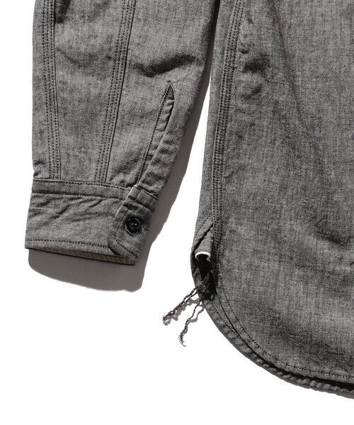 未使用品】BEAMS+ インディゴ ベタシャン ワークシャツ L BEAMS PLUS