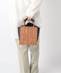 The Bagmati | 【BAGMATI/ バグマティ】スクエアかご(かごバッグ)