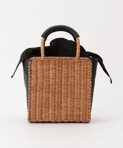 The Bagmati（ザバグマティ）の「【BAGMATI/ バグマティ】スクエアかご（かごバッグ・レディース・キャメル・FREE）」の5枚目の写真