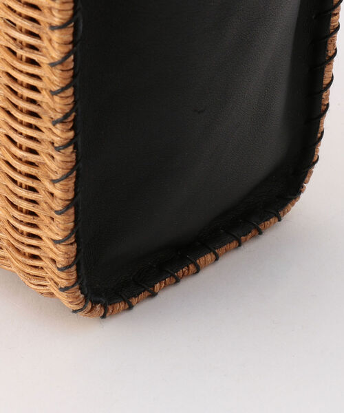 The Bagmati（ザバグマティ）の「【BAGMATI/ バグマティ】スクエアかご（かごバッグ・レディース・キャメル・FREE）」の3枚目の写真