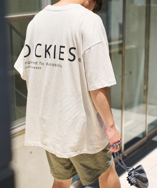 Zozotown限定 Dickies ディッキーズ 別注バックプリントロゴビッグtee Tシャツ カットソー Dickies ディッキーズ のファッション通販 Zozotown