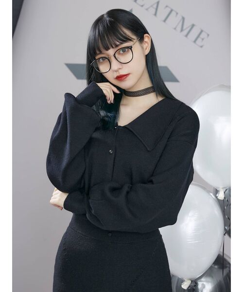 EATME(イートミー)の「コンビネーションフレームサングラス(サングラス・レディース・ブラック/ベージュ/ブラウン・FREE)」の7枚目の写真