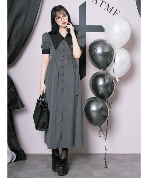 EATME(イートミー)の「コンビネーションフレームサングラス(サングラス・レディース・ブラック/ベージュ/ブラウン・FREE)」の4枚目の写真