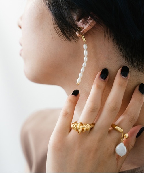 LAPUIS（ラピュイ）の「LAPUIS(ラピュイ)Coil Aroundリング（リング・レディース・ゴールド/シルバー/その他/ピンクゴールド/ゴールド系その他・13号/11号/9号/14号）」の16枚目の写真