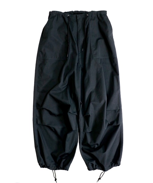 C.E.L.STORE（セルストア）の「MADE IN STANDARD / メイドインスタンダード FATIGUE OVER TROUSERS COTTON TYPEWRITER ファティーグオーバートラウザー（チノパンツ・メンズ・オリーブ/ブラック/カーキ・MEDIUM/LARGE）」の6枚目の写真