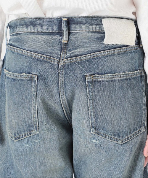セール】EDIFICE オリジナル デニム (ストレート ダメージ)（デニム