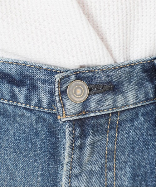 セール】EDIFICE オリジナル デニム (ストレート ダメージ)（デニム