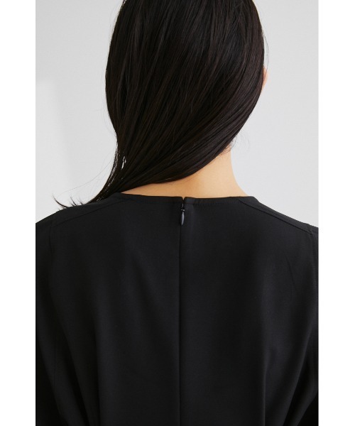 STYLEMIXER（スタイルミキサー）の「ウエストタックフレアワンピース（ワンピース・レディース・ブラック/マスタード/ミント/オレンジ・MEDIUM/SMALL）」の20枚目の写真