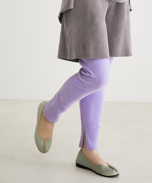 SALON adam et rope'（サロン アダム エ ロペ）の「フラットチャイナシューズ（パンプス・レディース・ブラック/イエロー/ライトグリーン・38/39/37）」の21枚目の写真