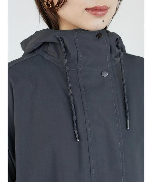 Green　Parks（グリーンパークス）の「【花粉防止】 Aラインコート（その他アウター・レディース・サックスブルー/ダークグレー・FREE）」の10枚目の写真