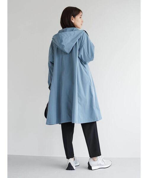 Green　Parks（グリーンパークス）の「【花粉防止】 Aラインコート（その他アウター・レディース・サックスブルー/ダークグレー・FREE）」の15枚目の写真