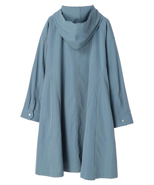 Green　Parks（グリーンパークス）の「【花粉防止】 Aラインコート（その他アウター・レディース・サックスブルー/ダークグレー・FREE）」の19枚目の写真