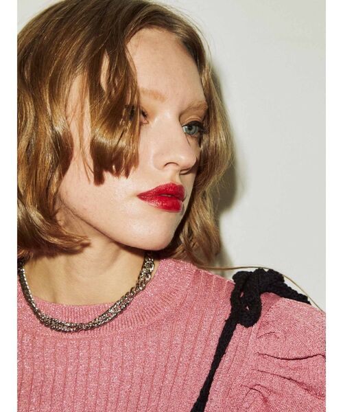 jouetie（ジュエティ）の「ボリュームチェーンチョーカー（チョーカー・レディース・シルバー/ゴールド・FREE）」の5枚目の写真