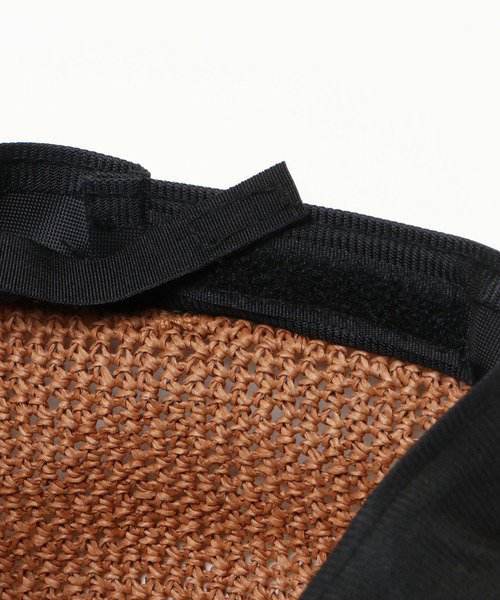 LBC（エルビーシー）の「こま編みペーパーキャペリンハット（ハット・レディース・オフホワイト/ブルー/ライトブラウン・FREE）」の10枚目の写真