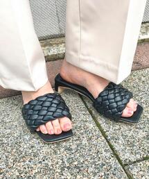 ツイストメッシュサンダル