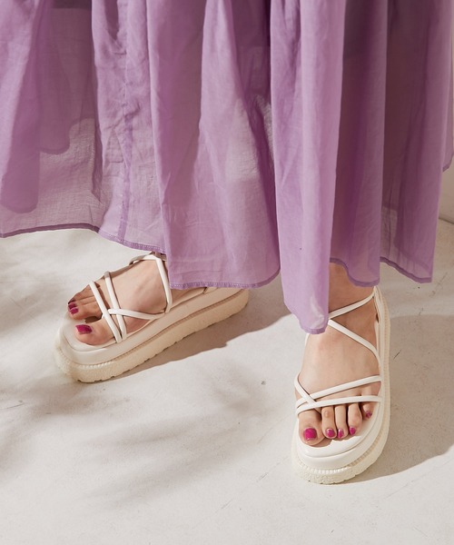 Chico（チコ）の「フラットサンダル（サンダル・レディース・ブラック・LARGE）」の9枚目の写真