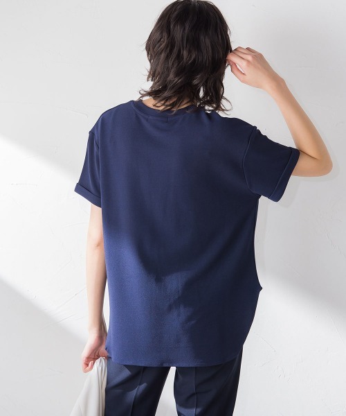 ジョーゼットロゴTシャツ≪洗濯機で洗える≫