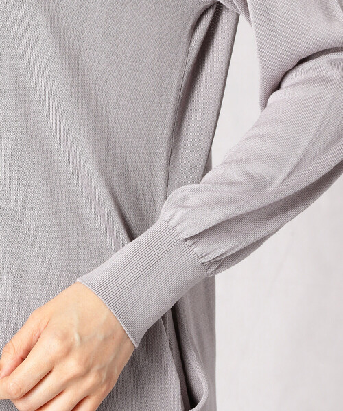 Comme Ca Mature(コムサマチュア)の「ロングカーディガン(カーディガン/ボレロ・レディース・ホワイト/グレー/サックスブルー・FREE)」の12枚目の写真