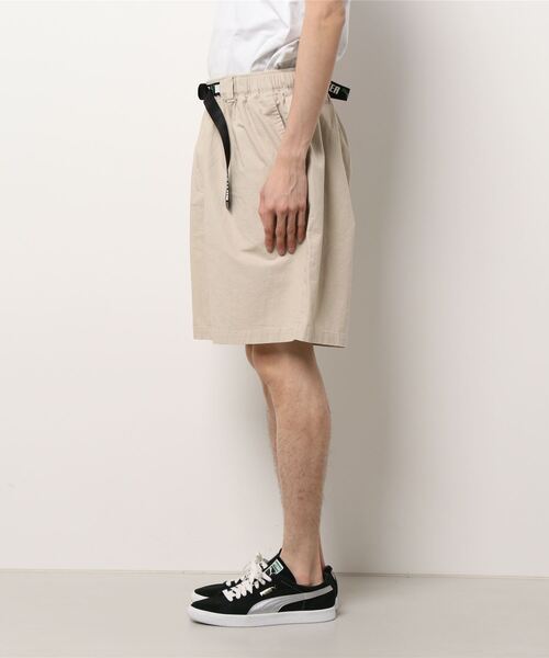 PUMA（プーマ）の「【PUMA】534062-64 PUMA X BUTTER GOODS RIP STOP CARGO SHORTS（カーゴパンツ・メンズ・ベージュ・MEDIUM/LARGE）」の2枚目の写真