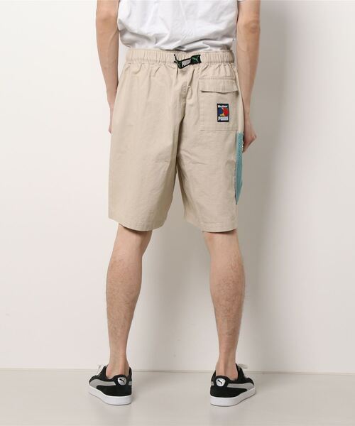 PUMA（プーマ）の「【PUMA】534062-64 PUMA X BUTTER GOODS RIP STOP CARGO SHORTS（カーゴパンツ・メンズ・ベージュ・MEDIUM/LARGE）」の3枚目の写真