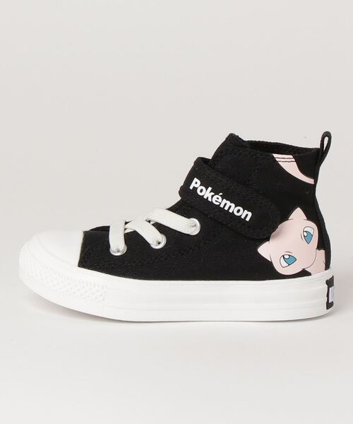 RUGGEDWORKS(ラゲッドワークス)の「チャイルドオールスターライトポケモン ミュウ(スニーカー・キッズ・ブラック・17.0cm/20.0cm/15.0cm/18.0cm/19.0cm/16.0cm)」の5枚目の写真
