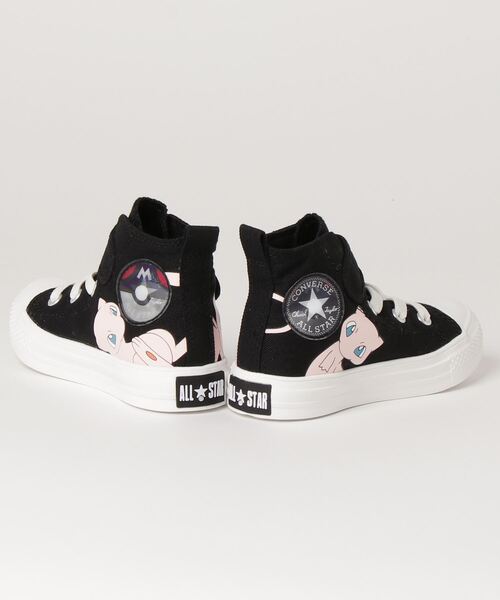 RUGGEDWORKS(ラゲッドワークス)の「チャイルドオールスターライトポケモン ミュウ(スニーカー・キッズ・ブラック・17.0cm/20.0cm/15.0cm/18.0cm/19.0cm/16.0cm)」の4枚目の写真