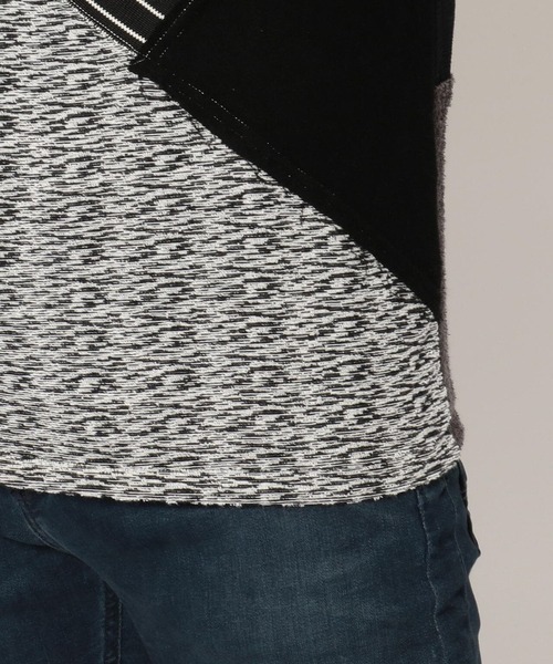 FranCisT_MOR.K.S.（フランシストモークス）の「FranCisT_MOR.K.S./フランシスト モークス/13MIX PACHWORK S/S T（Tシャツ/カットソー・メンズ・ブラック/ホワイト・3/2/4）」の8枚目の写真