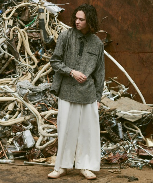 CASPER JOHN（キャスパージョン）の「Tweed retro shirts