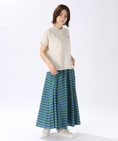 niko and...（ニコアンド）の「ワイドスケーターポロシャツ（ポロシャツ・レディース・ネイビー/クリーム/アイボリー/イエロー/グリーン/ブルー/セージグリーン/ナチュラル・LARGE/MEDIUM）」の15枚目の写真