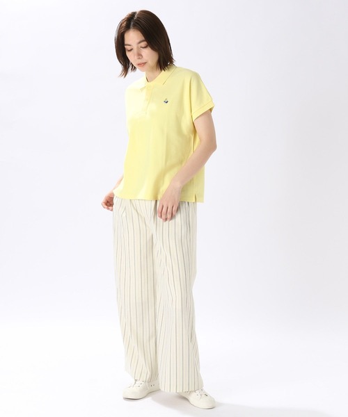 niko and...（ニコアンド）の「ワイドスケーターポロシャツ（ポロシャツ・レディース・ネイビー/クリーム/アイボリー/イエロー/グリーン/ブルー/セージグリーン/ナチュラル・LARGE/MEDIUM）」の16枚目の写真