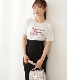 PROPORTION BODY DRESSING | <E>ロゴTシャツ / 1212167401(Tシャツ/カットソー)