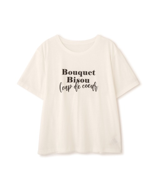 PROPORTION BODY DRESSING(プロポーションボディドレッシング)の「<E>ロゴTシャツ / 1212167401(Tシャツ/カットソー・レディース・ホワイト系その他/ダークグレー/オフホワイト・FREE)」の7枚目の写真