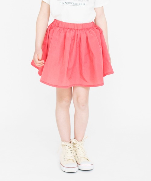 BRANSHES(ブランシェス)の「【撥水加工】インナーパンツ付きスカート(スカート・キッズ・ベージュ/ピンク/ブルー・S/M/L/LL)」の20枚目の写真