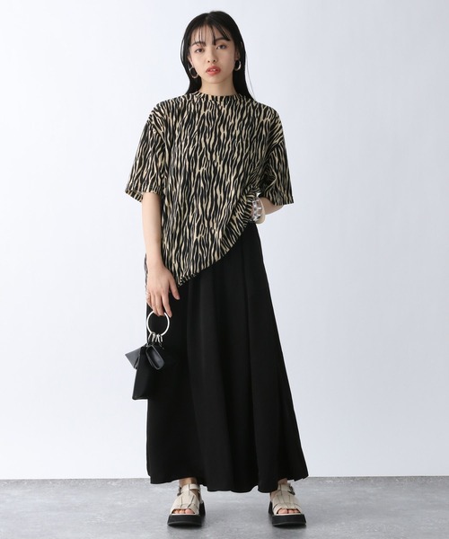 JEANASIS(ジーナシス)の「パイルアニマルTEE/294519(Tシャツ/カットソー・レディース・レオパード/ゼブラ・FREE)」の3枚目の写真