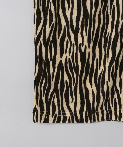 JEANASIS(ジーナシス)の「パイルアニマルTEE/294519(Tシャツ/カットソー・レディース・レオパード/ゼブラ・FREE)」の9枚目の写真