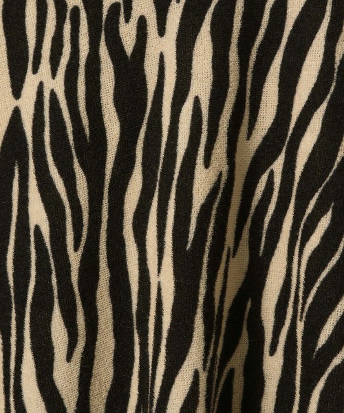 JEANASIS(ジーナシス)の「パイルアニマルTEE/294519(Tシャツ/カットソー・レディース・レオパード/ゼブラ・FREE)」の11枚目の写真