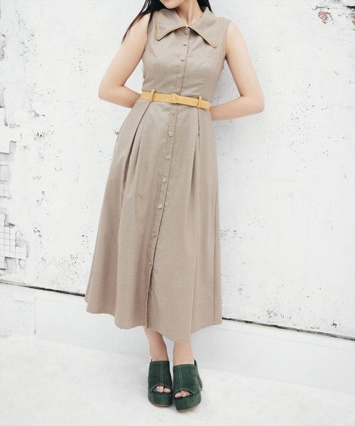 REDYAZEL（レディアゼル）の「配色ステッチスエードミュールサンダル（サンダル・レディース・ベージュ/グリーン/ブラック・SMALL/MEDIUM/LARGE）」の13枚目の写真