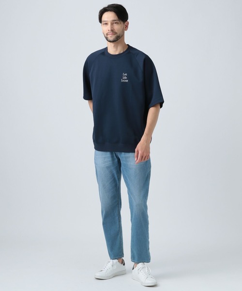 BAYFLOW(ベイフロー)の「【UMW】ハーフスリーブスウェット(Tシャツ/カットソー・メンズ・ホワイト/ライトグリーン/ネイビー・MEDIUM/LARGE)」の19枚目の写真