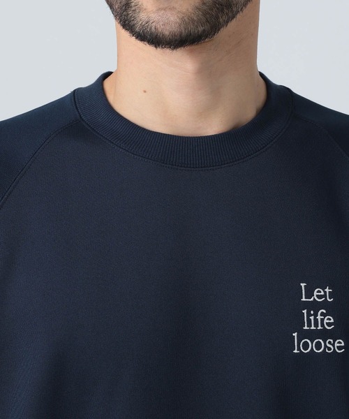 BAYFLOW(ベイフロー)の「【UMW】ハーフスリーブスウェット(Tシャツ/カットソー・メンズ・ホワイト/ライトグリーン/ネイビー・MEDIUM/LARGE)」の15枚目の写真