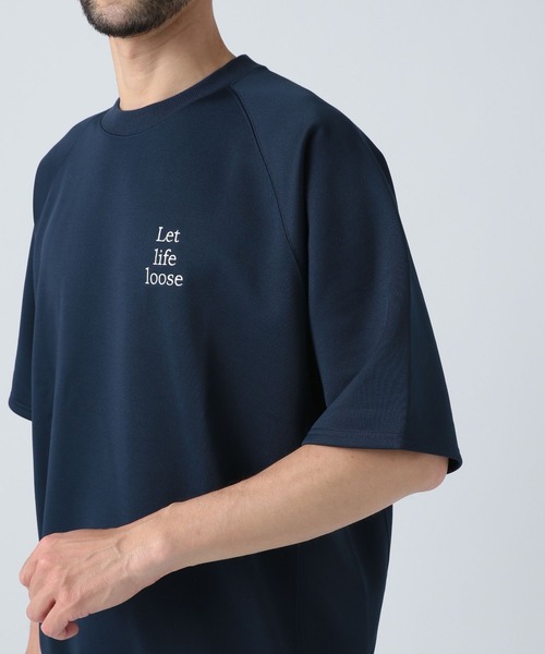 BAYFLOW(ベイフロー)の「【UMW】ハーフスリーブスウェット(Tシャツ/カットソー・メンズ・ホワイト/ライトグリーン/ネイビー・MEDIUM/LARGE)」の12枚目の写真