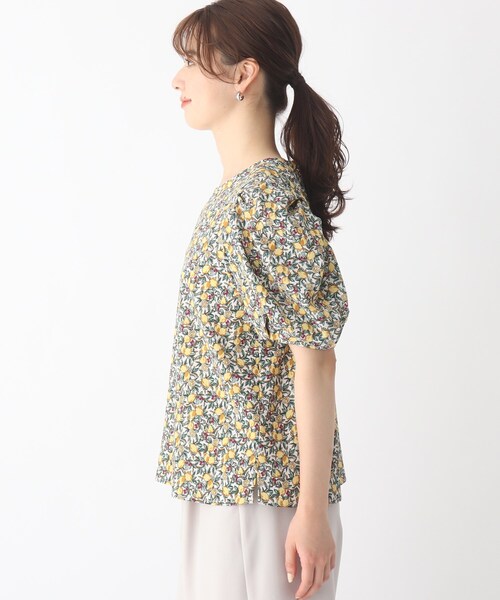 index（インデックス）の「◆フルーツプリントアソートブラウス【WEB限定カラー・サイズ】（シャツ/ブラウス・レディース・ネイビー系/ホワイト系3/ホワイト系/ピンク系その他2・38/42/36/40）」の6枚目の写真