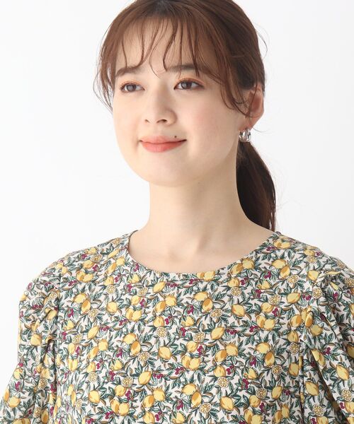 index（インデックス）の「◆フルーツプリントアソートブラウス【WEB限定カラー・サイズ】（シャツ/ブラウス・レディース・ネイビー系/ホワイト系3/ホワイト系/ピンク系その他2・38/42/36/40）」の8枚目の写真