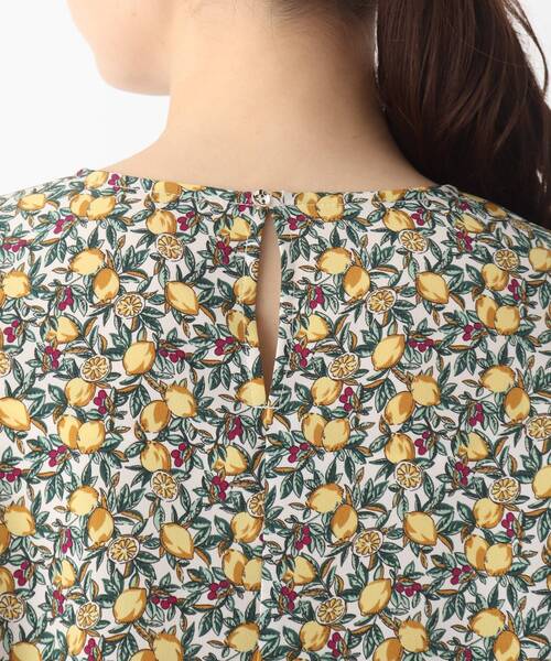 index（インデックス）の「◆フルーツプリントアソートブラウス【WEB限定カラー・サイズ】（シャツ/ブラウス・レディース・ネイビー系/ホワイト系3/ホワイト系/ピンク系その他2・38/42/36/40）」の9枚目の写真